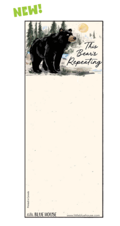 Notepad With Magnet – Appalachian Bear Rescue