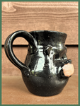 Handmade Pottery Mug - Black Bear
