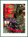 Resin Winter Bear Ornaments